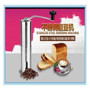 Magni li jinħadmu bl-idejn Magni Household Mini Fażola tal-Kafè Stainless Steel Siġill Tħin Manwal Kafè Mill kafè Tħin tal-magni