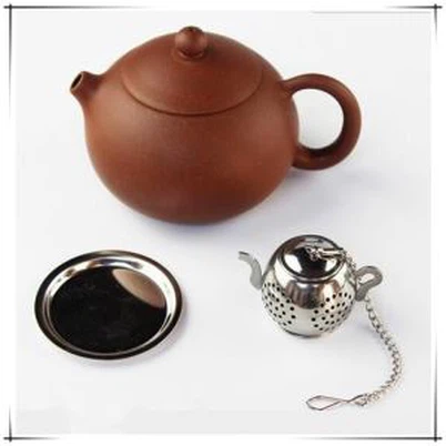 MINI Cute Stainless Steel tat-tè Infuser pendent disinn id-dar Uffiċċju li jiġbed te rigal Teapot tip te kreattiv aċċessorji